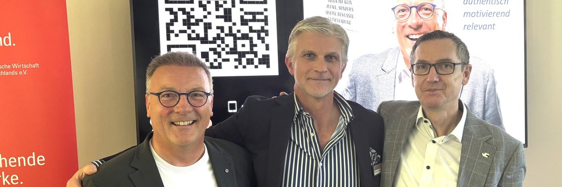 Patrick Wenke, Stephan Moritz und Raimund Franzen