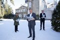 Landrat Hans-Jürgen Petrauschke, Kreisdirektor Dirk Brügge und Tourismusförderin Steffi Lorbeer