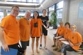 Das Vorbereitungsteam für das Kreisschulschwimmfest