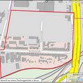 Kartenausschnitt vom ehemaligen Pierburggelände in Neuss mit den Bereichen Bockholtstraße 1 bis 60, Düsseldorfer Straße 224 bis 230, 240 bis 244 sowie 246 und Eckenerstraße 1 bis 2 © Bezirksregierung Köln / Geobasis NRW