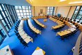 Bild des leeren Kreissitzungssaals in Grevenbroich