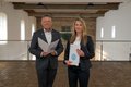 Landrat Petrauschke und Gleichstellungsbeauftragte Sabine Raecher