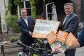 Landrat Hans-Jürgen Petrauschke und der Neusser Bürgermeister Reiner Breuer