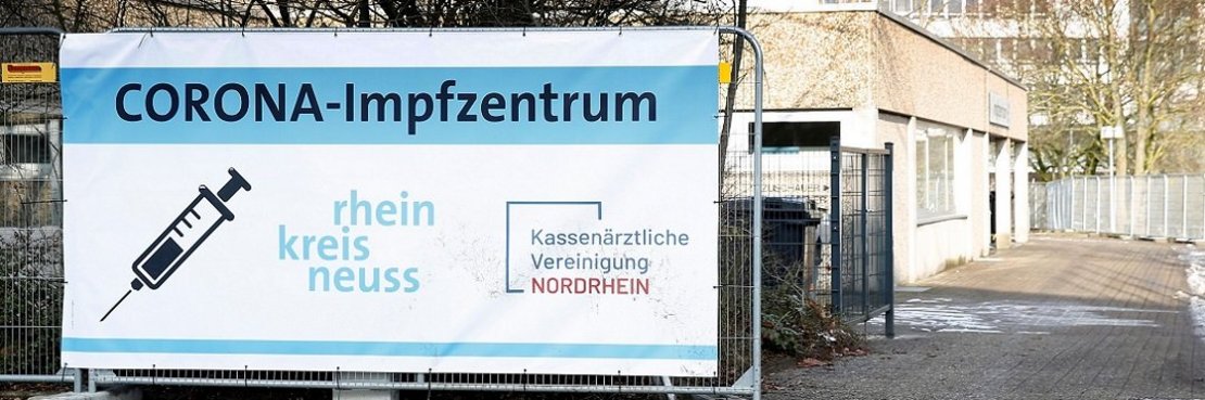 Das Impfzentrum in der Hammfeldhalle