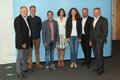 Foto von Bernd Gellrich, Christian Böhme, Andre Fitzner, Petra Köhnen, Christiane Langen, Marc Venten und Hans-Jürgen Petrauschke bei der Vorstellung des Modellprojekts