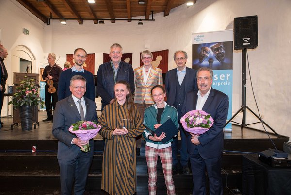 Gruppenfoto der der Hörspielpreisverleihung 