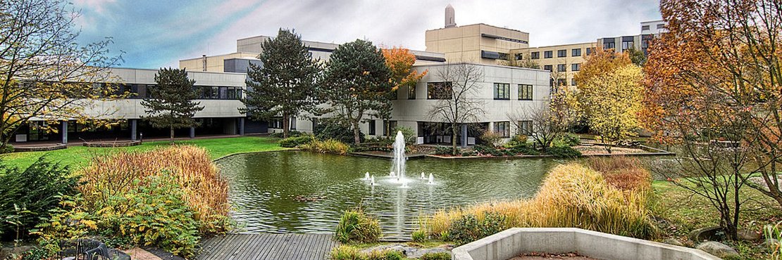 Außenansicht den Krankenhaus Dormagen