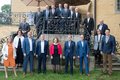 Gruppenfoto vor Schloss Dyck