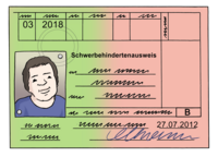 Schwerbehindertenausweis