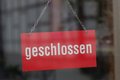 Symbolbild: Geschlossen