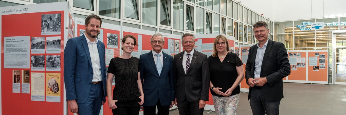 Foto von Christian Bommers, Nina Lennhoff, Gerhard Hosenberg, Hans-Jürgen Petrauschke, Susanne Benary und Jörg Geerlings