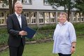 Kreisdirektor Dirk Brügge und Barbara Nieskens