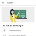Ablaufseite der Infektionsschutzbelehrungs-App © Rhein-Kreis Neuss