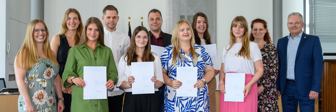 Gruppenfoto - dekorativ