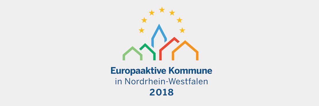 Logo: Europaaktive Kommune 2018