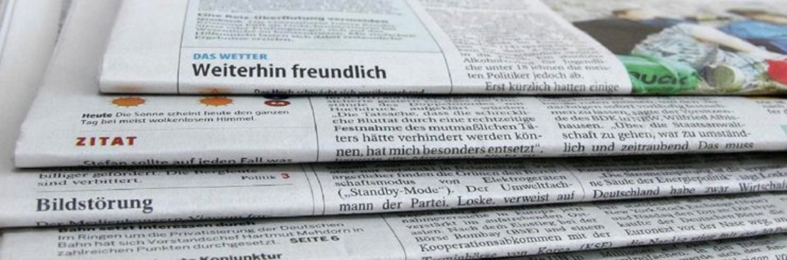 Zeitungsstapel