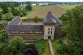Luftaufnahme der Burg Friedestrom