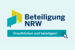 Abbildung des Logos zum Beteiligungsportal NRW