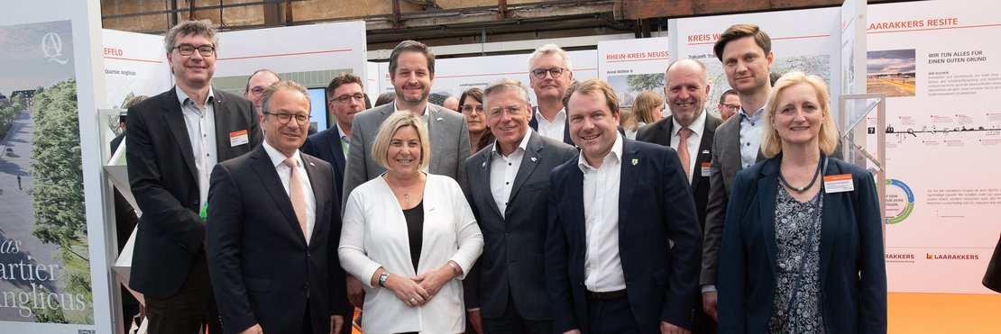 Gruppenfoto auf der Polis Convention