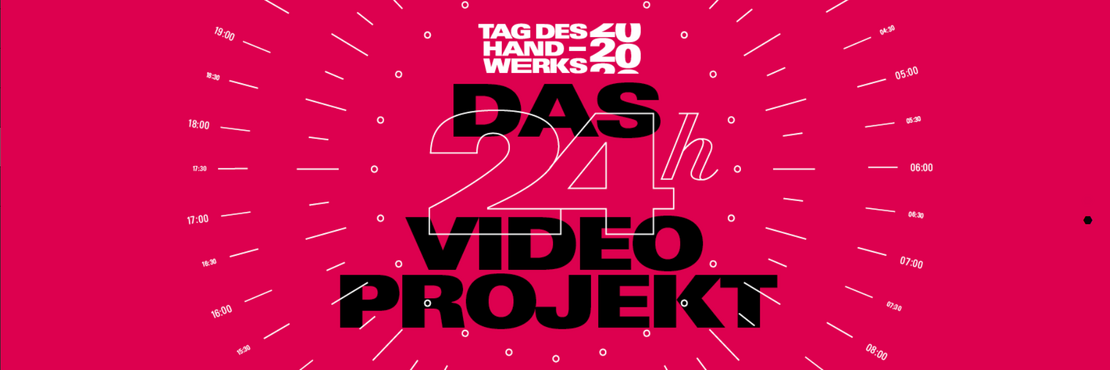 Tag des Handwerks 2020 - Das 24 Stunden Video Projekt