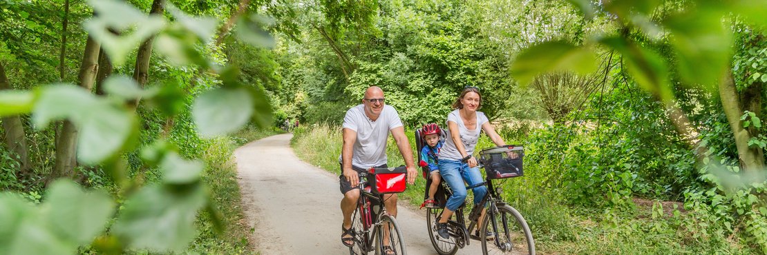 Natur-Radrouten durch Neuss