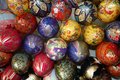 Bunt bemalte Ostereier