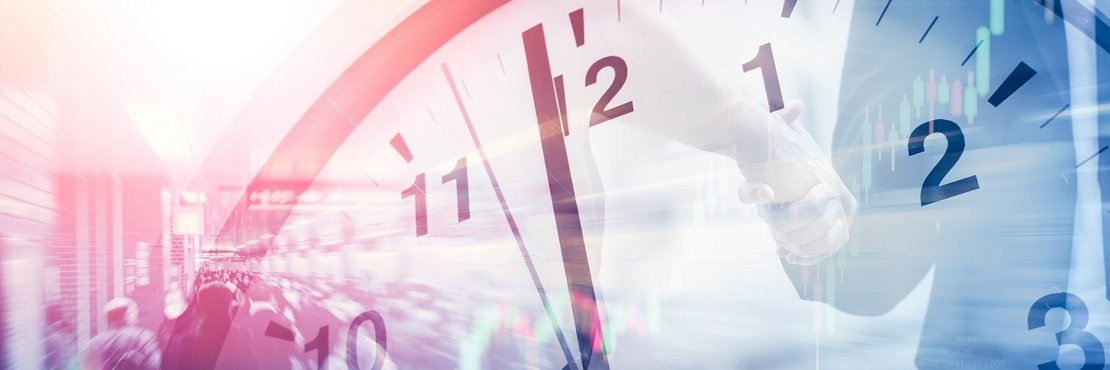 Eine Uhr