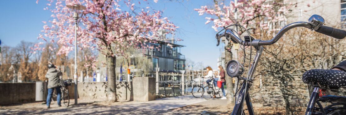 Mit dem Fahrrad Stadt und Land im Rhein-Kreis Neuss erkunden.