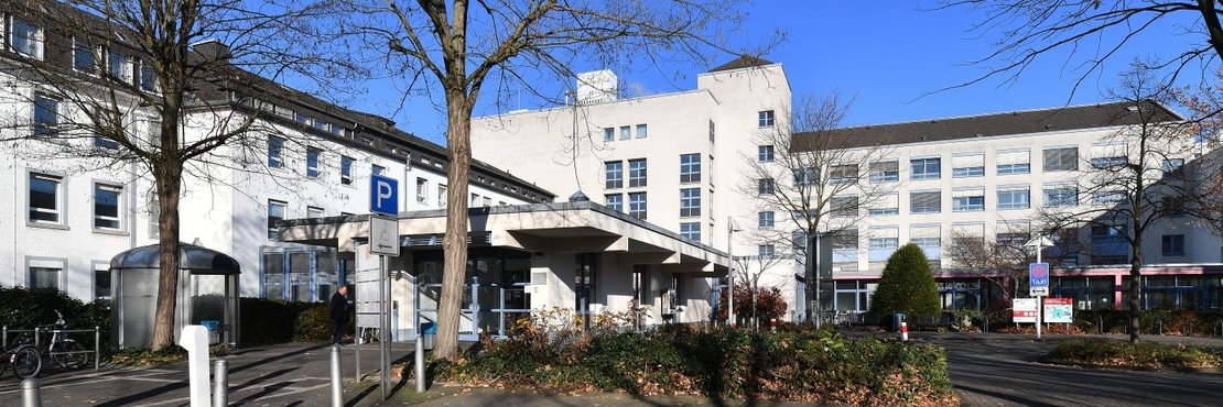 Krankenhausgebäude in Grevenbroich