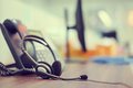 Telefon mit Headset
