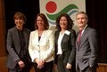 Metropolregion tagte in Neuss: die neue Vorsitzende Henriette Reker (links) mit dem ehemaligen Vorsitzenden Thomas Geisel (rechts) und der Geschäftsführung Kirsten Jahn und Ulla Thönnissen.