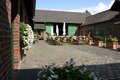 Der Innenhof des Kreiskulturzentrums Sinsteden