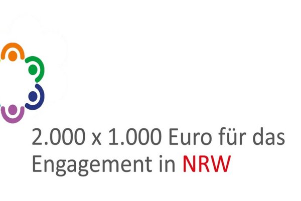 Logo Förderprogramm "2.000 x 1.000 Euro für das Engagement"