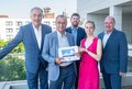 Stephan Meiser, Chris Proios und Gregor Werkle mit Johanna König und Robert Abts 