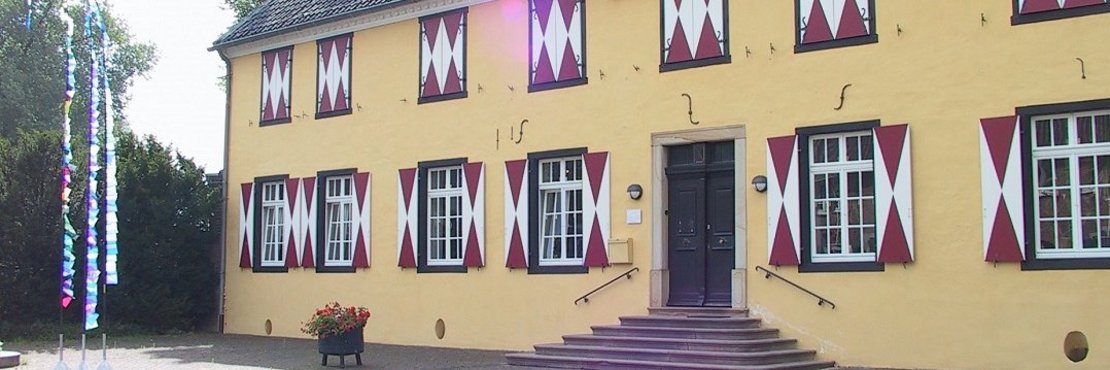 Das Kreismuseum Zons in der Außenansicht.