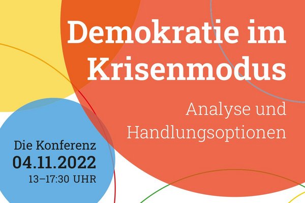 Plakat: 04.11.2022 13 – 17:30 Uhr Demokratie leben im Rhein-Kreis Neuss, Die Konferenz, Kreissitzungssaal Grevenbroich Auf der Schanze 4, 41515 Grevenbroich