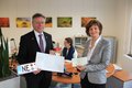  Landrat Hans-Jürgen Petrauschke und Bürgermeisterin Angelika Mielke-Westerlage.