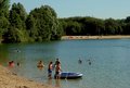 Kaarster See mit Besuchern
