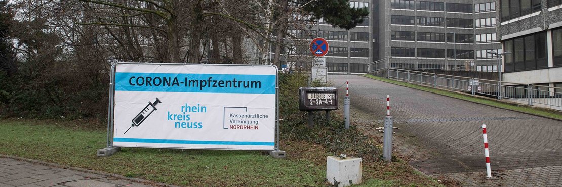 Das Impfzentrum des Rhein-Kreises Neuss schließt am 18. Dezember.