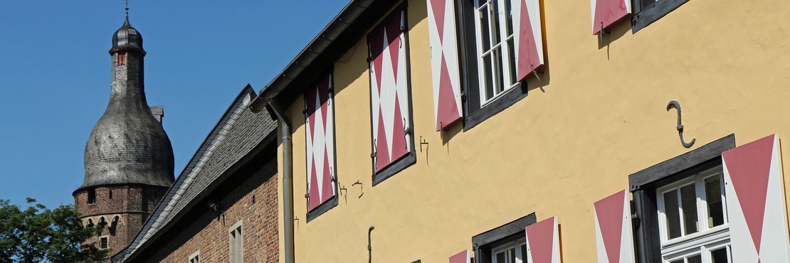 Gebäudefront des Kreismuseums in Zons