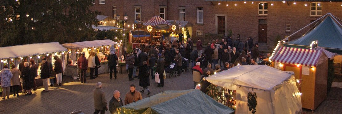 Bild des Weihnachtsmarktes auf Rittergut Birkhof