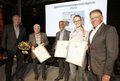 Gruppenfoto Franz-Josef Kallen, Heinz Schmitz, Günther Sedlmair, Jessica Ahring und Landrat Hans-Jürgen Petrauschke