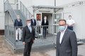 Personengruppe mit Abstand