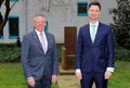 Landrat Hans-Jürgen Petrauschke und Kreisdezernent Martin Stiller