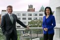 Landrat Hans-Jürgen Petrauschke und Katherina Reiche 