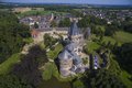 Luftaufnahme von Hülchrath in Grevenbroich.