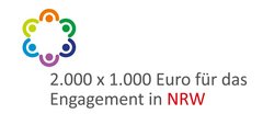 Logo Förderprogramm "2:000 X 1.000 Euro für das Engagement"