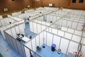 Symbolbild: Blick in das Impfzentrum