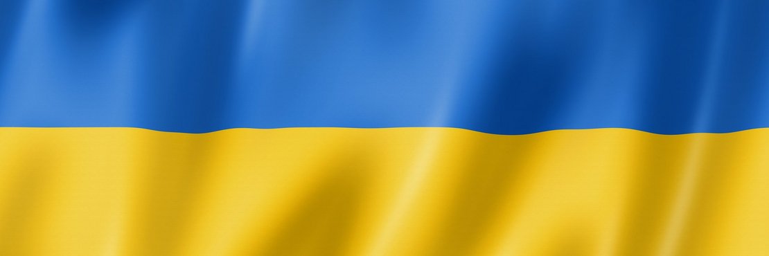 Flagge der Ukraine